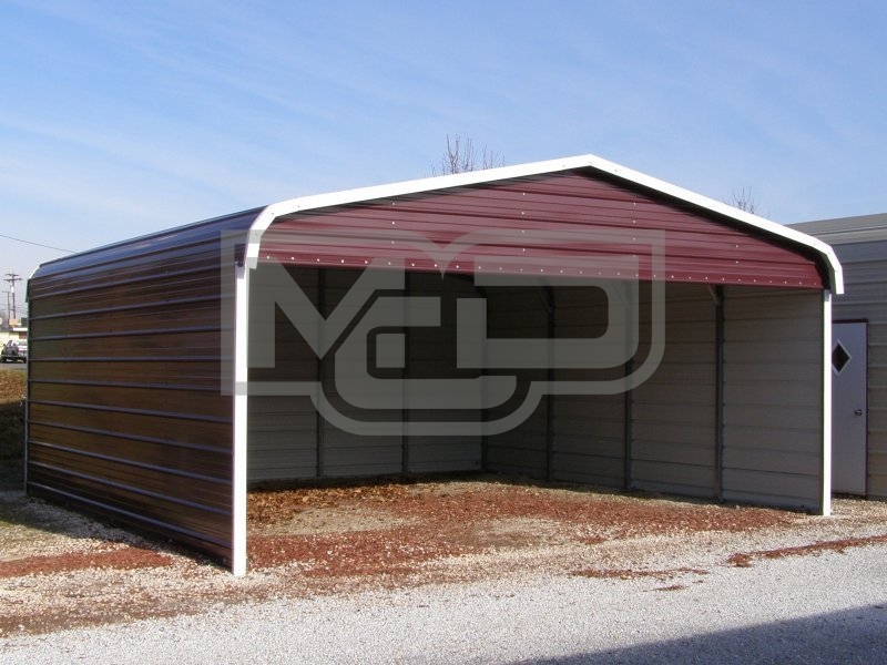 Carport | Regular Roof | 20W x 21L x 7H Carport | Regular Roof | 20W x 21L x 7H
