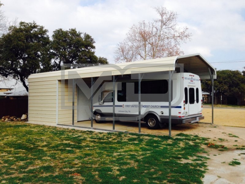 Carport | Regular Roof | 16W x 36L x 8H Utility Carport Carport | Regular Roof | 16W x 36L x 8H Utility Carport